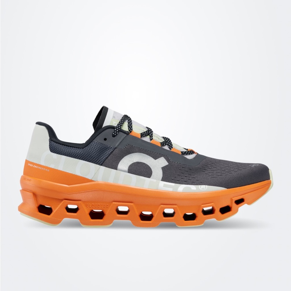 On Running Men's Cloudmonster Eclipse Running Shoes - Tumeric